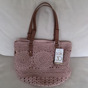 Hand crocheted purse